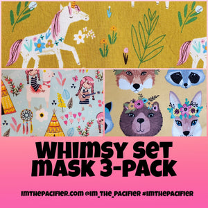 Whimsy 3 Pack Face Mask